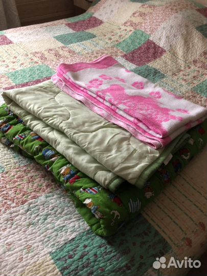 Одеяла детские 3 шт