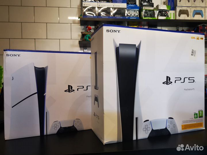 PlayStation 5 FAT/Slim (рст/Европа/Япония)