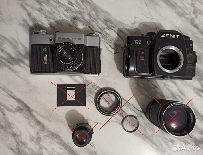 Фотоаппараты Zenit