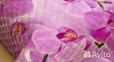 Шторы и покрывало Орхидеи