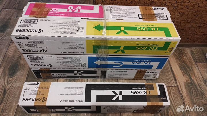 Оригинальные Картриджи Kyocera TK-895 для цв.мфу