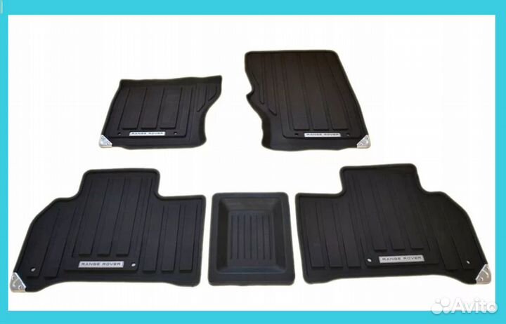 Коврики Range Rover Sport(до20г.в.) Резин.Ориг.Нов