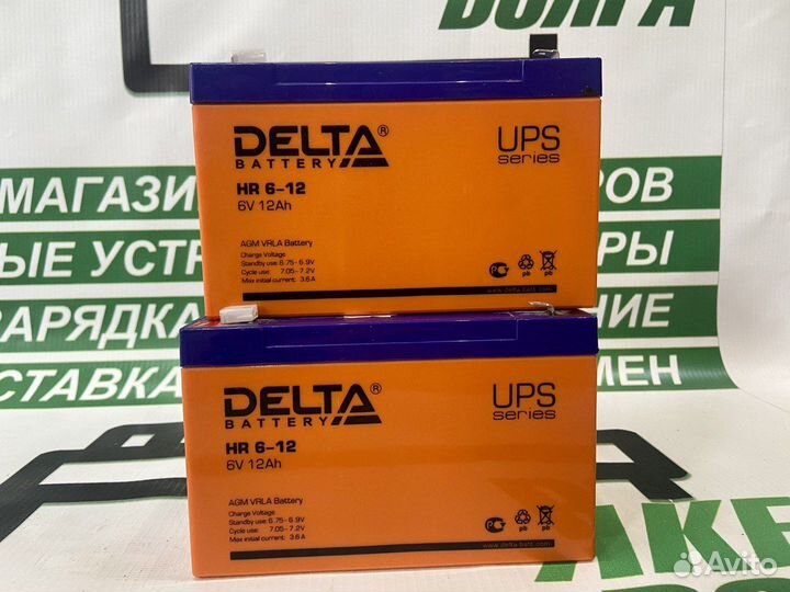 Аккумулятор Delta HR 6-12