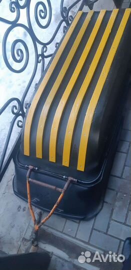 Сани волокуши для мотособака или снегохода