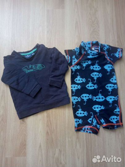 Фирменные вещи для мальчика 86р