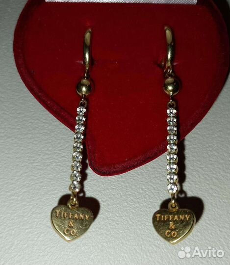 Серьги Тиффани