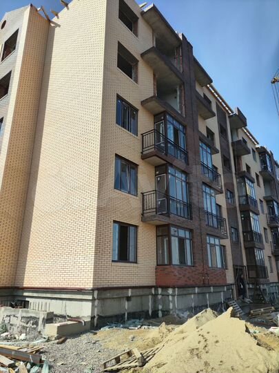 1-к. квартира, 37,6 м², 1/6 эт.