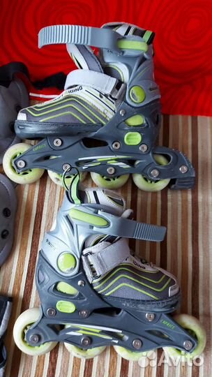 Детские ролики и защита