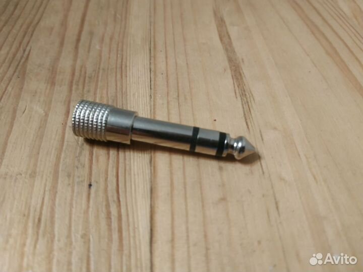 Переходник jack 3.5 на 6.3мм