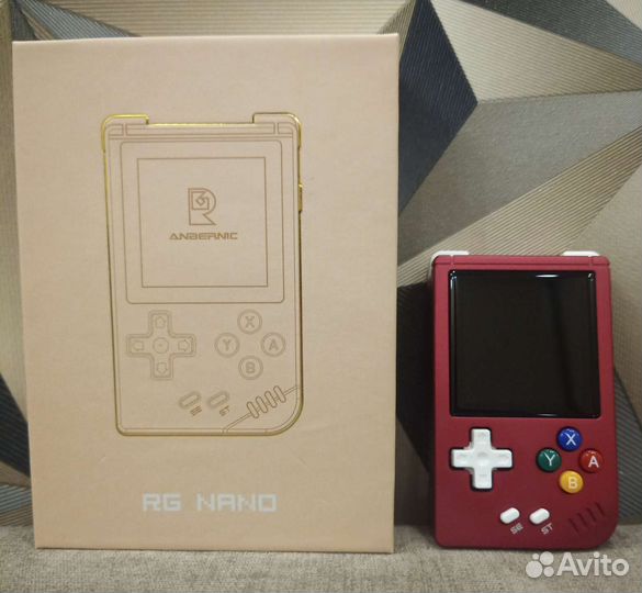 Anbernic rg nano 64gb + защитный кейс