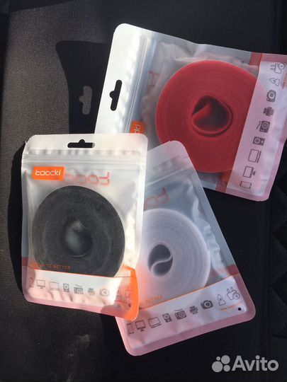 Стяжки на липучках, стяжки для компьютера