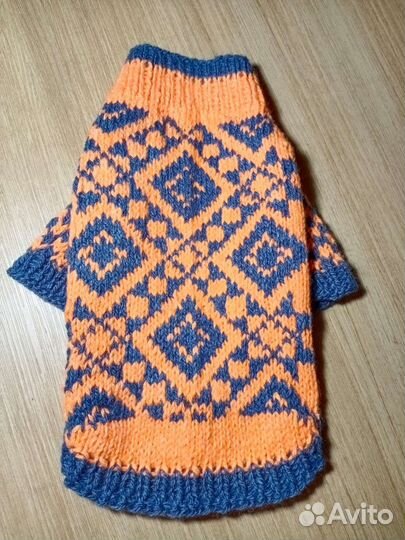 Одежда для собак и кошек вязаная