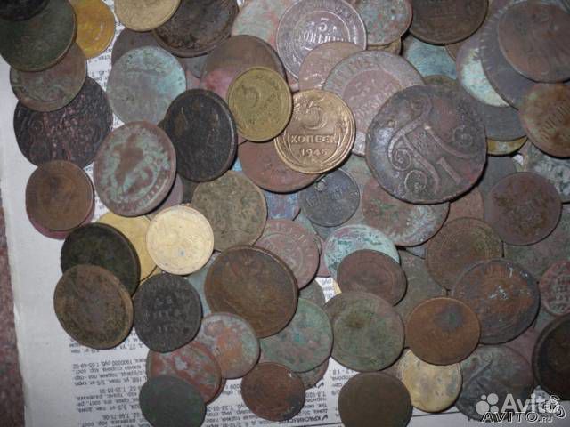 Старинные монеты от петра до советского времени