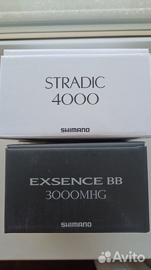 Shimano 19 stradic 4000.Exsence BB3000 MHG