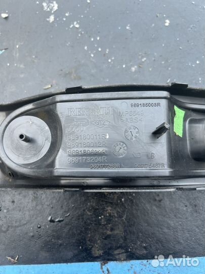 Накладка центрального тоннеля renault duster 1