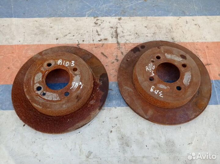 Диск тормозной задний Kia Rio 3