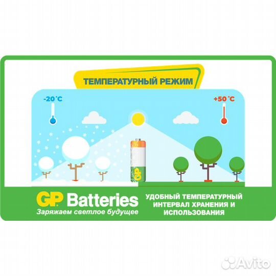 Аккумуляторы GP 95aaahc-2CR2 950mAh AAA #81520