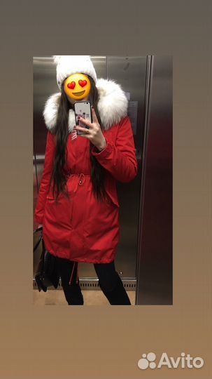 Парка женская натуральная 44 46