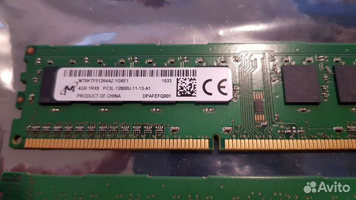 Оперативка DDR3 ddr3l 4/16 GB для компьютер/сервер