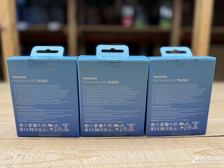 Внешние SSD Samsung T5 Evo 2T/4T/8T