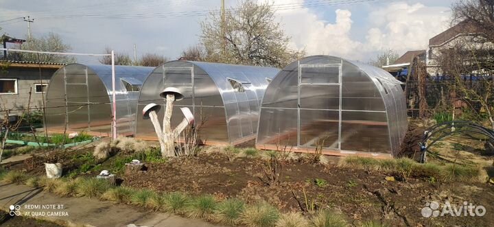 Теплицы с краб-системой