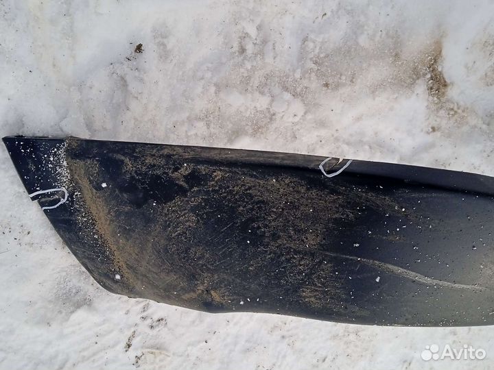 Jeep grand cherokee wk2 2010 Юбка заднего бампера