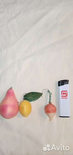 Старые ёлочные игрушки СССР (вата)