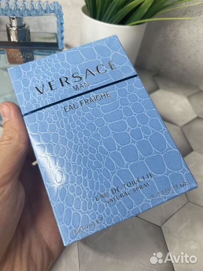 Туалетная вода versace man eau fraiche