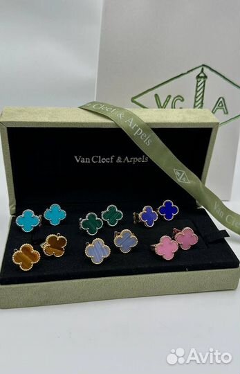 Серьги Van Cleef