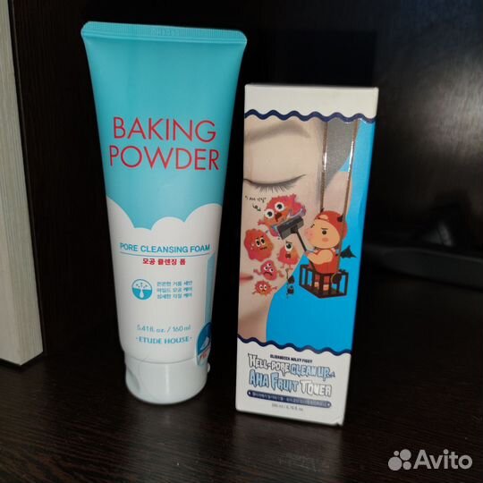 Пенка Etude house и тонер Elizavecca