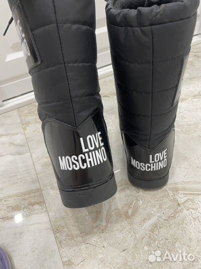 Сапоги moschino