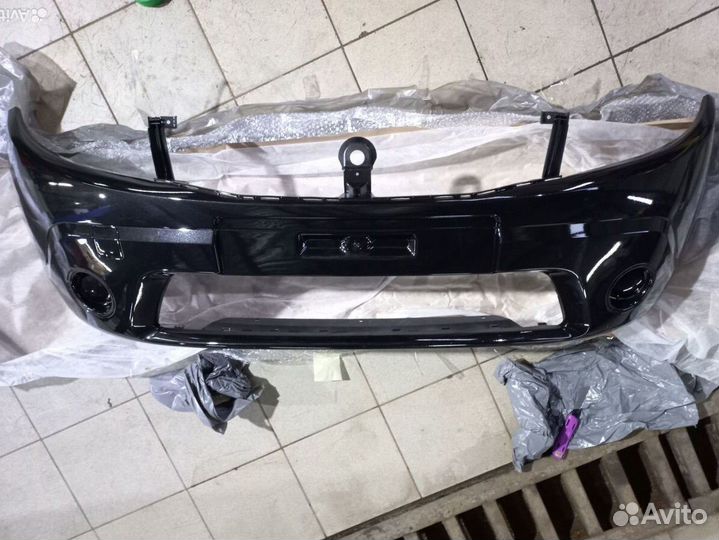 Бампер Renault sandero 1 (покрашен)