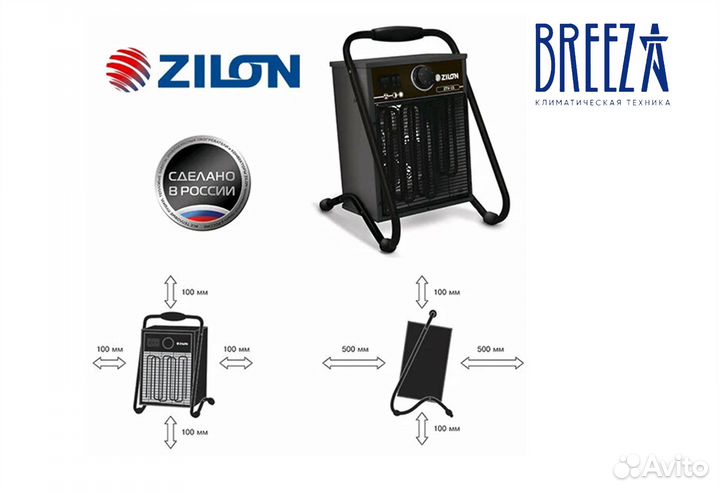 Тепловые вентиляторы