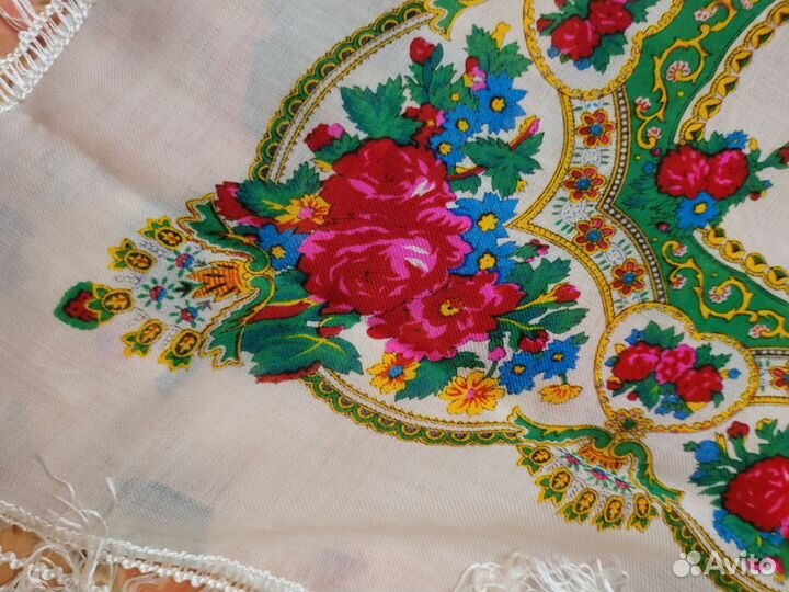 Платок шерстяной СССР