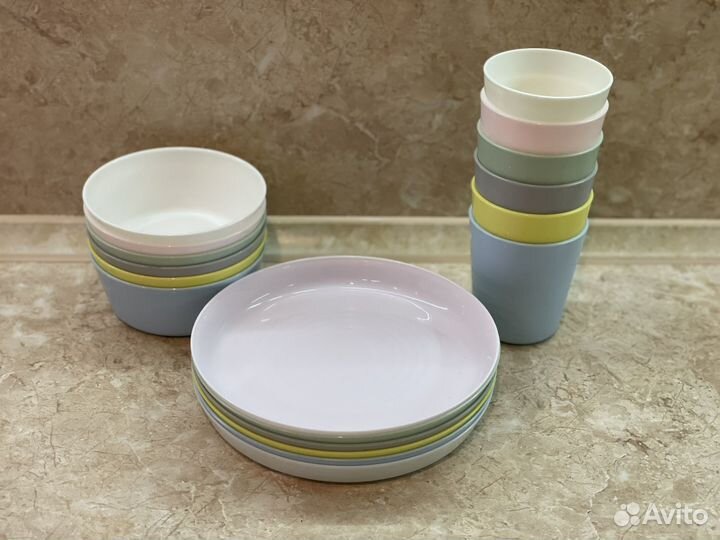 Набор детской столовой посуды на 6 персон