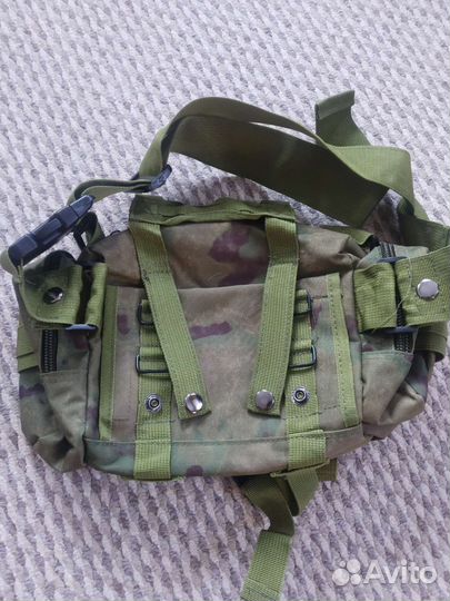 Сумка поясная тактическая (мох)