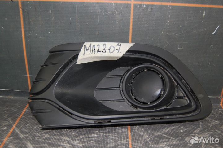 Заглушка фары птф левой- Renault Logan 2