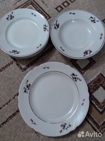 Сервиз 25 предметов. Наборы тарелок