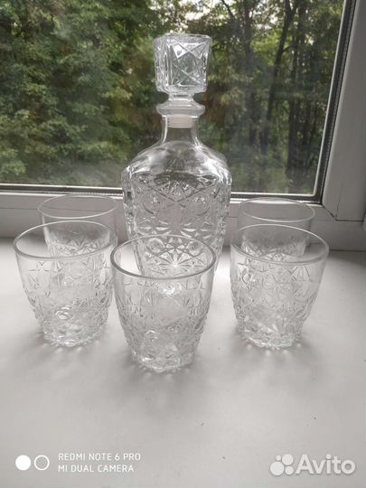 Графин со стаканами СССР