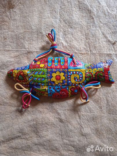 Фигурка рыба, керамика, ручная работа