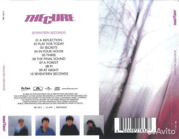 Cure - Seventeen Seconds (CD)