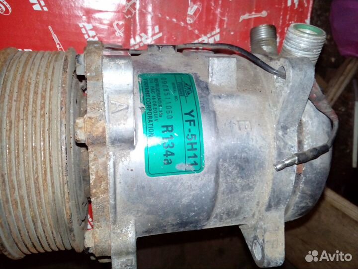 Компрессор кондиционера, испаритель кондиционера п