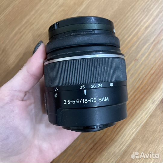 Объектив sony f/3.5-5.6 18-55mm SAM