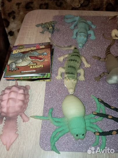 Рептилии, игрушки