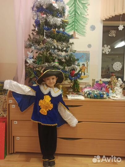 Новогодний костюм для мальчика 104-110