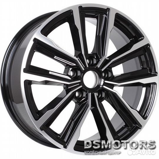 Диски Лацио 7.5/17 5x114.3 ET35 d67.1 алмаз чёрный