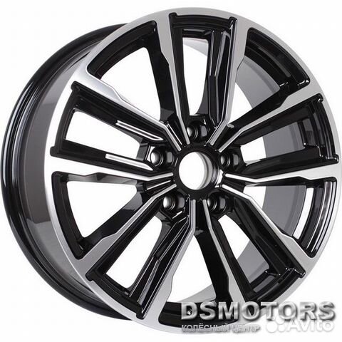 Диски Лацио 7.5/17 5x114.3 ET35 d67.1 алмаз чёрный