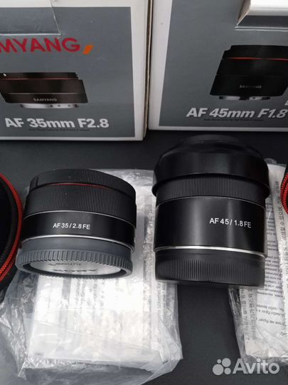 35mm 45mm sony E samyang