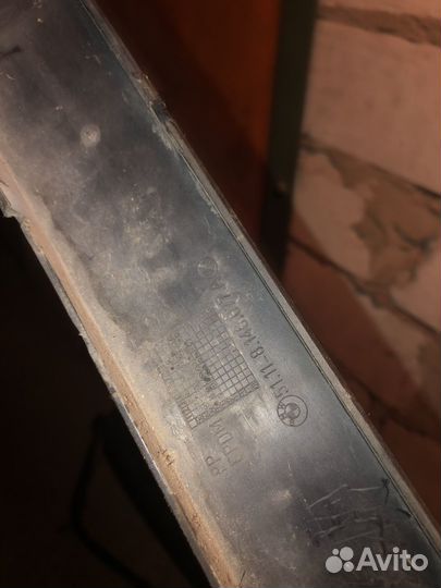 Молдинг переднего бампера bmw e36