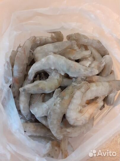 Креветки королевские свежемороженые